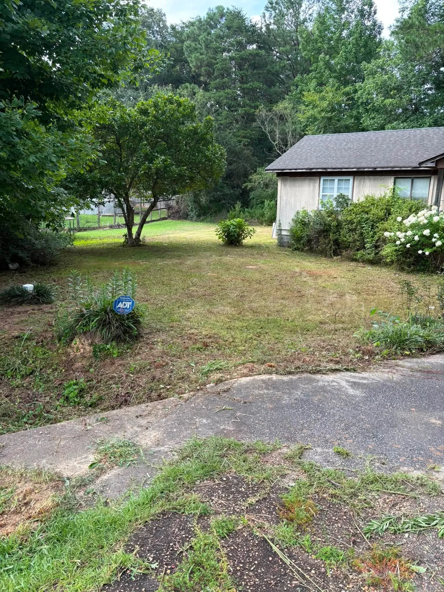Property after cleanup work